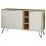 Tumbă Showdeko Clara, 142x35,6x83 cm, Oak/White