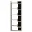 Стеллаж Showdeko Oppa M.KT.02.11151.11 (69 см), White/Anthracite