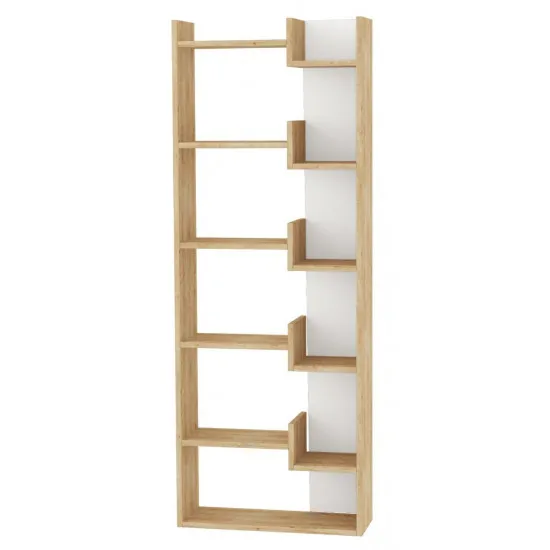 Стеллаж Showdeko Oppa M.KT.02.11151.13 (69 см), Oak/White