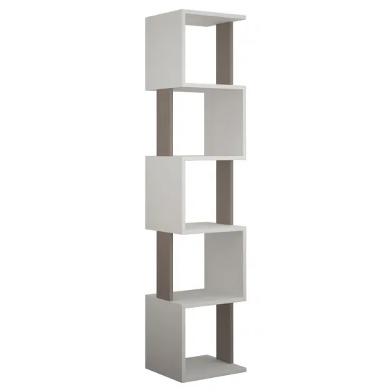 Стеллаж Showdeko Piri M.KT.02.16410.4 (35 см), White/Light Mocha