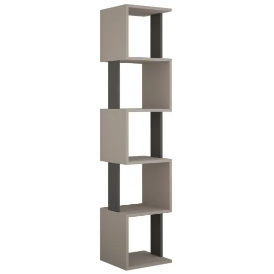 Стеллаж Showdeko Piri M.KT.02.16410.6 (35 см), Mocha/Anthracite