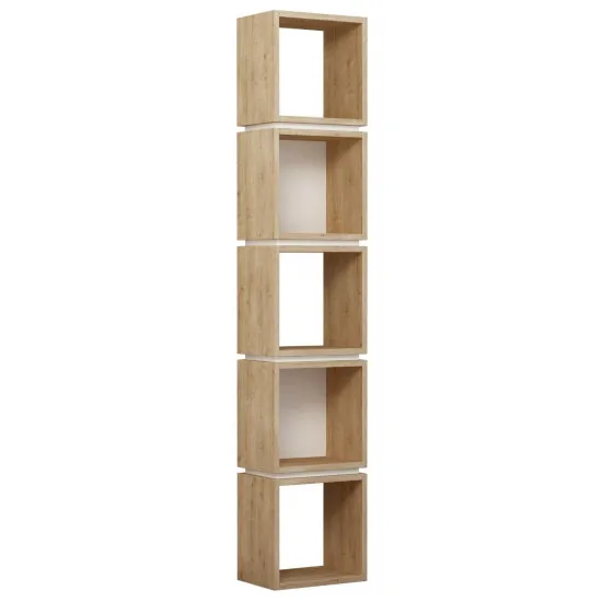 Стеллаж Showdeko Multi M.KT.02.16423.5 (32 см), Oak/White