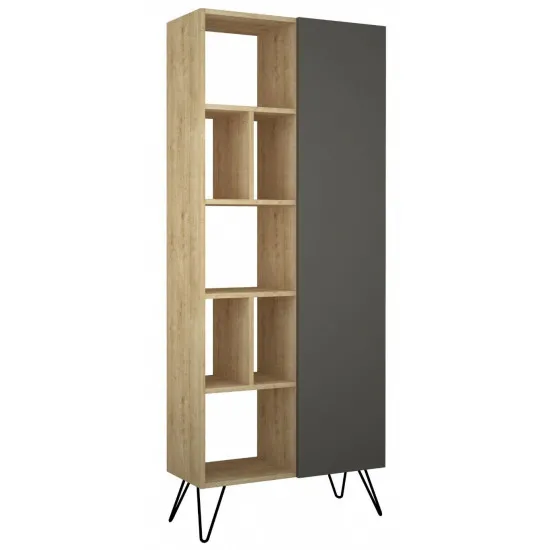 Стеллаж Showdeko Jedda M.KT.02.20984.4 (806 см), Oak/Anthracite