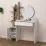 Столик туалетный Showdeko Mup M.MA.13649.4, White/Oak