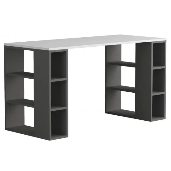 Masă oficiu Showdeko Colmar M.MS.12597.9, White/Anthracite