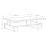 Столик журнальный Showdeko Mansu, 80x50 см, Oak