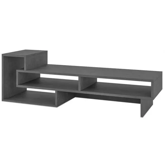 Тумба под ТВ Showdeko Tetra M.TV.11169.11 (135 см), Retro Grey