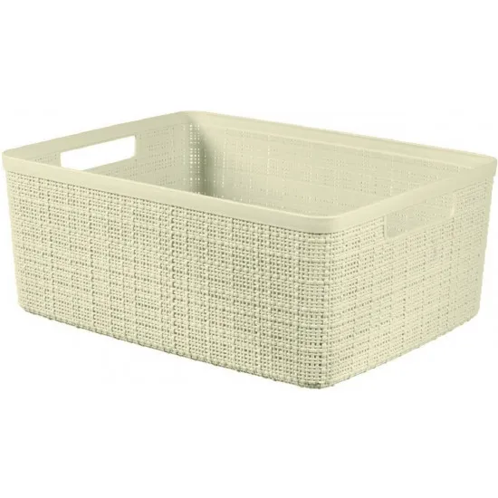 Coș depozitare Curver Jute M 245371 Cream
