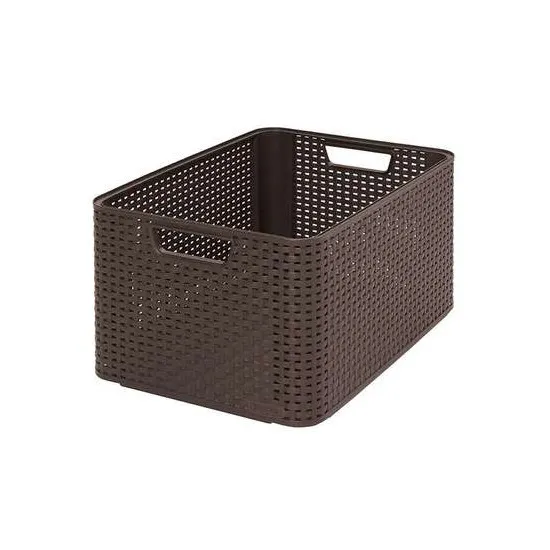 Coș depozitare Curver Style L 205850 Cafeniu