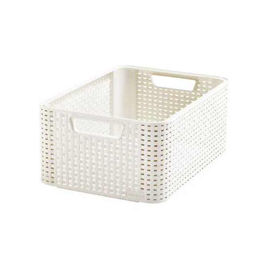 Coș depozitare Curver Style M 205845 Cream