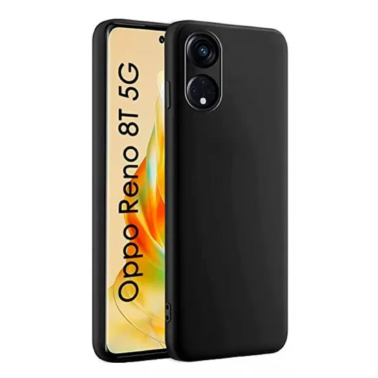 Чехол Helmet Liquid Silicone для Oppo Reno 8T, Black