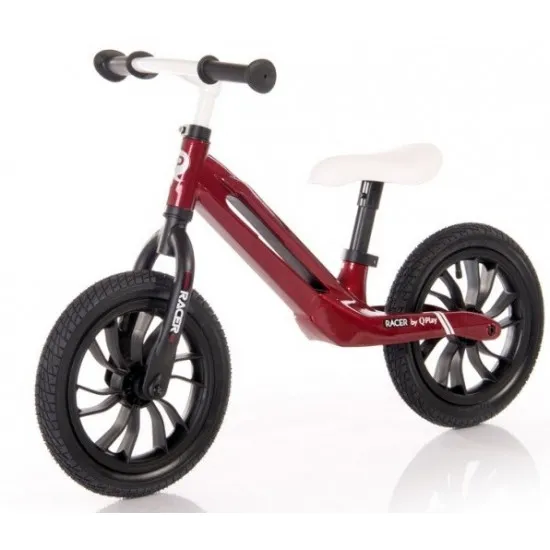 Bicicleta fără pedale Qplay Racer Red/White
