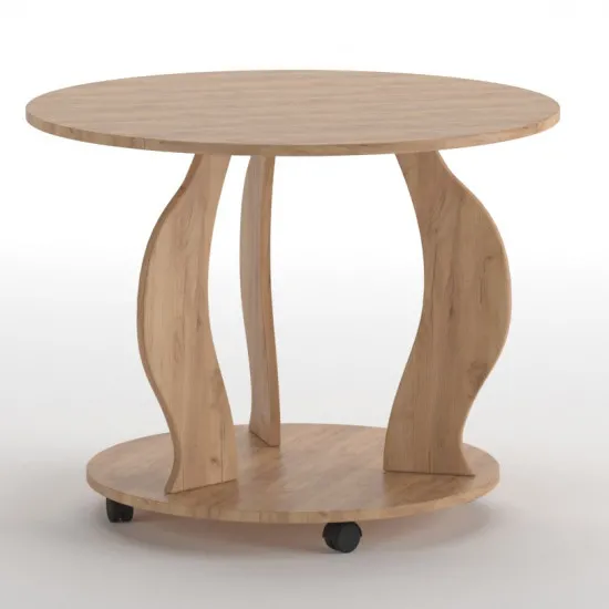 Столик журнальный ML-Mobila ML-3, Дуб золотой