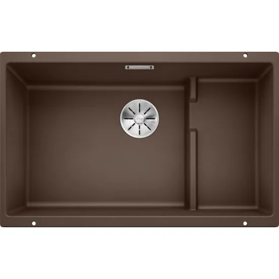 Chiuvetă de bucătărie Blanco Subline 700-U,730х460 mm, Coffee (523547)