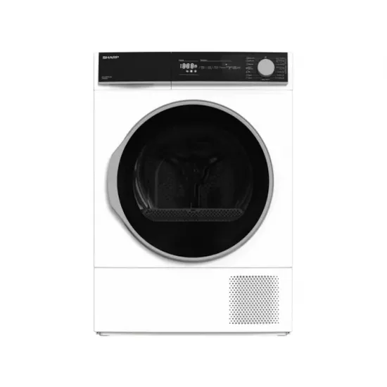 Сушильная машина Sharp KDNHH0S7GW21EE White/Black