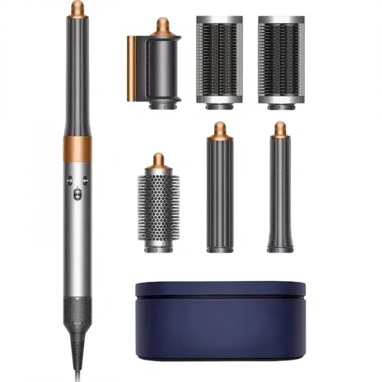 Uscator de par styler Dyson HS05 Airwrap Complete Long Nickel/Copper