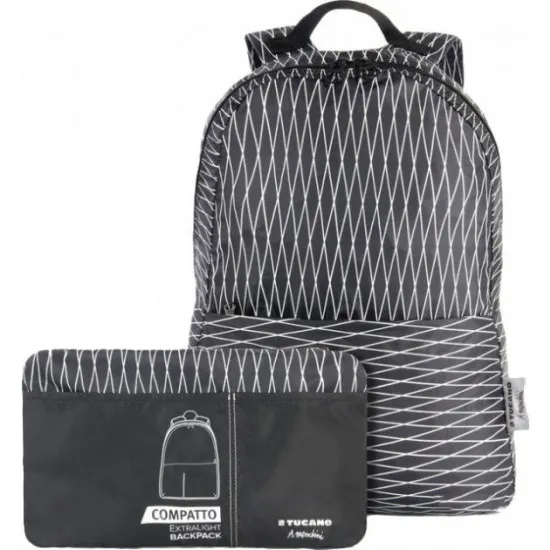 Ð Ñ?кзак гоÑ?одÑкой Tucano Compatto Mendini Black (BPCOBK-MENDINI-BK)