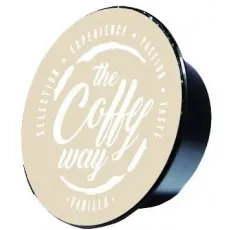 Capsule pentru aparatele de cafea The Coffee Way A Modo Mio Vanilla, 30 capsule Capsule pentru aparatele de cafea The Coffee Way A Modo Mio Vanilla, 30 capsule