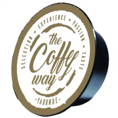 Capsule pentru aparatele de cafea The Coffy Way Yaoundè, 30 capsule Capsule pentru aparatele de cafea The Coffy Way Yaoundè, 30 capsule