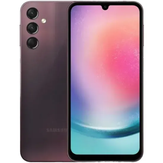 Smartphone Samsung Galaxy A24 (A245), 6 GB/128 GB, Dark Red