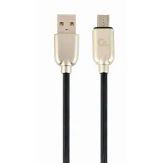 Cablu Cablexpert USB 2.0/micro-USB, Black (CC-USB2R-AMmBM-2M) Cablu Cablexpert USB 2.0/micro-USB, Black (CC-USB2R-AMmBM-2M)