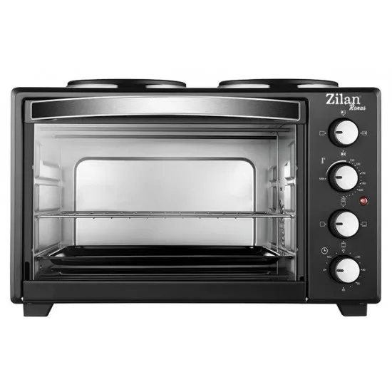 Cuptor electric cu arzătoare Zilan ZLN2928 Black (35 l)