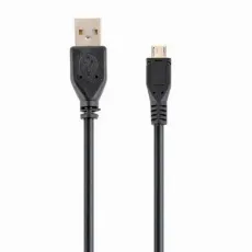 Cablu Cablexpert USB 2.0/micro-USB, Black (CCP-mUSB2-AMBM-0.5M) Cablu Cablexpert USB 2.0/micro-USB, Black (CCP-mUSB2-AMBM-0.5M)