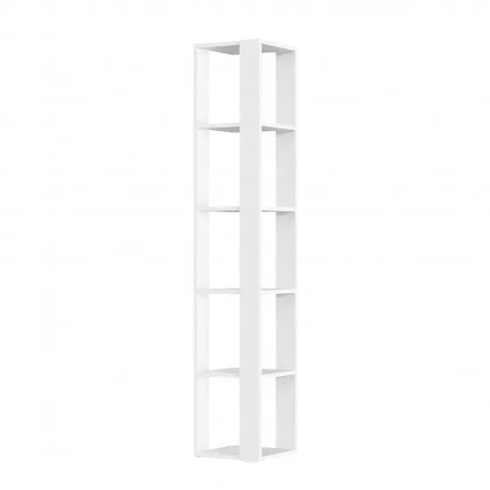 Стеллаж Fabrik Home Henry, 34x34x180 см, Белый ясень