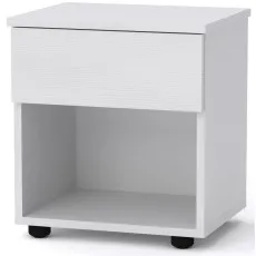 Noptieră Kompanit ПКТ-8 (40 cm), White Noptieră Kompanit ПКТ-8 (40 cm), White