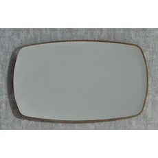 Зеркало навесное Ergul Doren (100 см) , Белый/Орех каменный