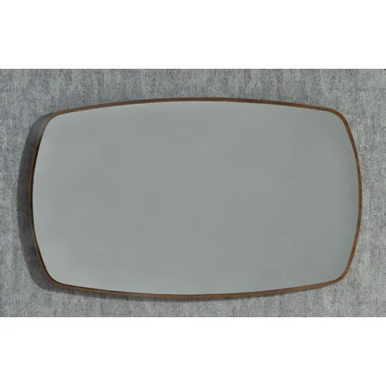 Зеркало навесное Ergul Doren (100 см) , Белый/Орех каменный