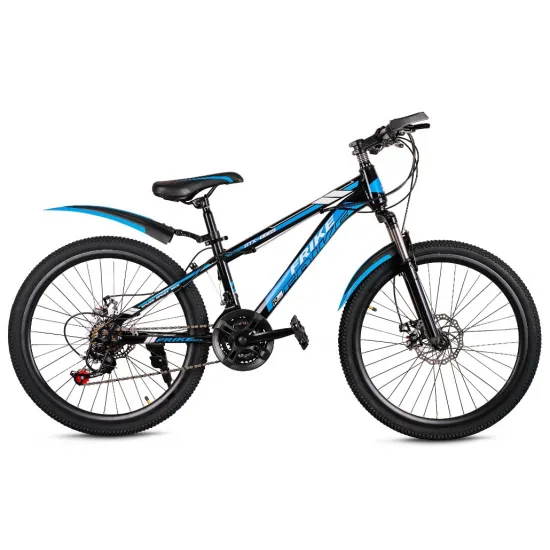 Bicicleta Frike TY-MTB 24, Black/Blue