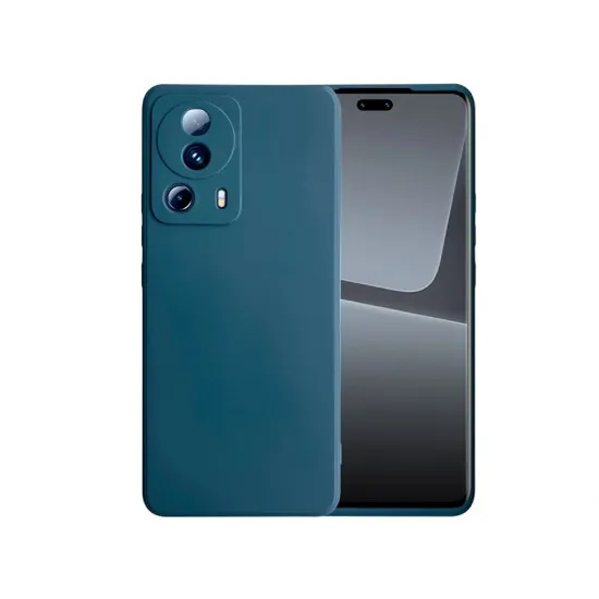 Чехол Helmet Liquid Silicone для Xiaomi 13 Lite, Blue