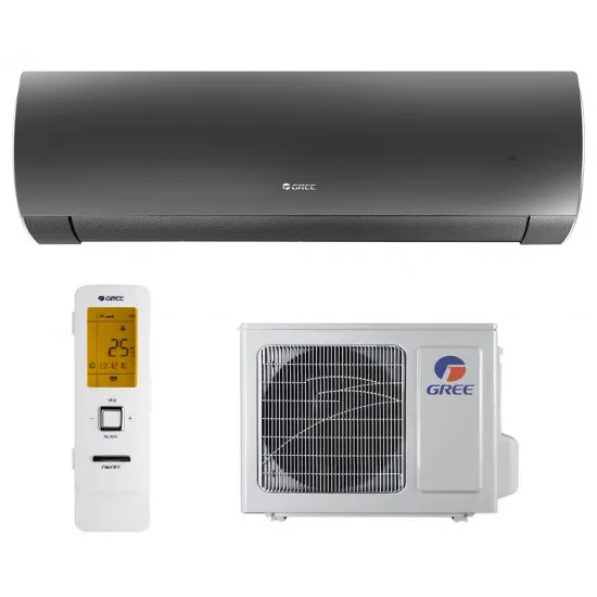 Кондиционер Gree Fairy Inverter R32 Wi-Fi GWH12ACC-K6DNA1F/I, 12000 BTU, до 35 м², Black