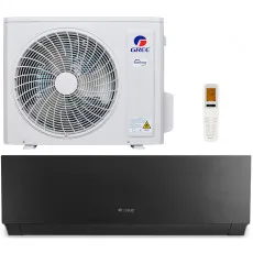 Aparat de aer condiționat Gree Clivia Inverter R32 Wi-Fi GWH09AUCX B-K6DNA1A/I Black ,, 9000 BTU, pana la 25 m², Black