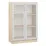 Vitrina Mobildor Practik (80 cm), Sonoma/White