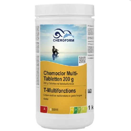 Таблетки мультифункциональные Chemoform Multi-Tablets 200g/1Kg