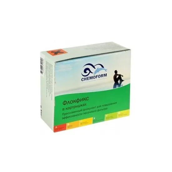 Floculant Chemoform 90815 8x125g / 1 kg
