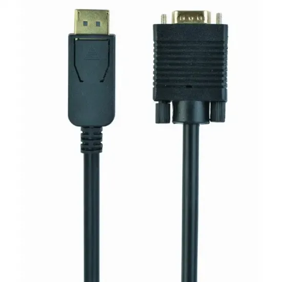 Видео кабель Cablexpert DisplayPort (M)/VGA D-Sub (M), Black (CCP-DPM-VGAM-6)