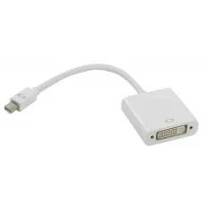 Видеоадаптер APC Electronic MiniDP (M)/DVI-I (F), White (AP531017) Видеоадаптер APC Electronic MiniDP (M)/DVI-I (F), White (AP531017)