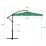 Umbrelă de gradină FunFit 3053 (300cm) Green