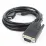 Cablu video Cablexpert HDMI (M)/VGA D-Sub + 3.5 mm Jack, Black (A-HDMI-VGA-03-10)