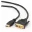 Cablu video Cablexpert HDMI (M)/DVI-I (M), Black (CC-HDMI-DVI-0.5M)