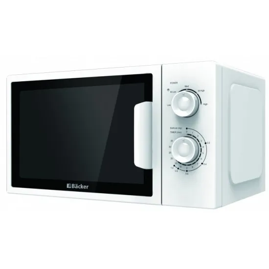 СВЧ-печь Backer MWB 20M 700 White (20 л/700 Вт)