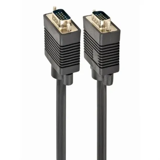 Cablu video Cablexpert VGA D-Sub (M)/VGA D-Sub (M), Black (CC-PPVGA-10M-B)