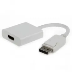 Видеоадаптер Cablexpert DisplayPort (M)/HDMI (F), White (A-DPM-HDMIF-002-W) Видеоадаптер Cablexpert DisplayPort (M)/HDMI (F), White (A-DPM-HDMIF-002-W)