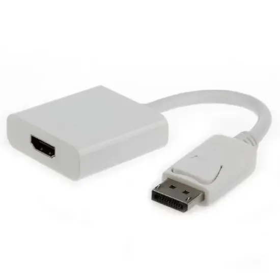 Adaptor video Cablexpert DisplayPort (M)/HDMI (F), White (A-DPM-HDMIF-002-W)