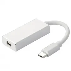 Видеоадаптер APC Electronic USB Type-C (M)/miniDP (F), White (APC-631007)