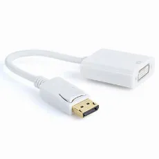 Видеоадаптер Cablexpert DisplayPort (M)/DVI-I (F), White (A-DPM-DVIF-002-W) Видеоадаптер Cablexpert DisplayPort (M)/DVI-I (F), White (A-DPM-DVIF-002-W)