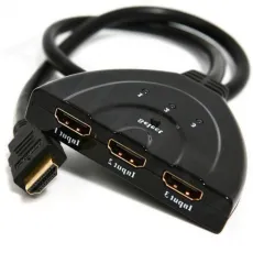 Разветвитель HDMI Gembird HDMI (M)/3x HDMI (F), Black (DSW-HDMI-35)